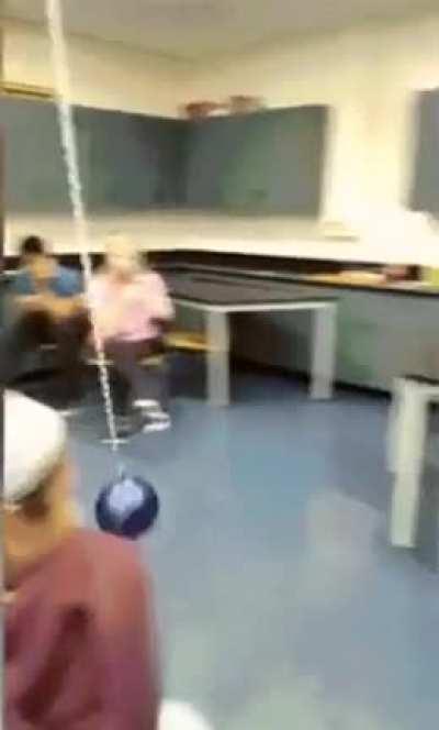 I bet he understood that lesson pretty well.