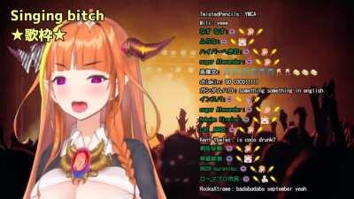 There is no meme. It's just Coco singing September because it's the 21st of September in Japan