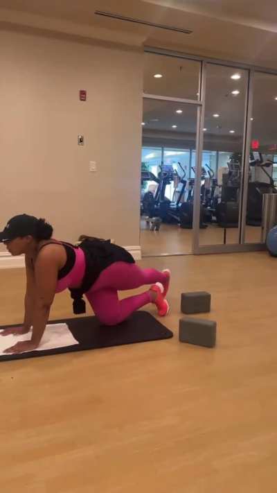 Working out at the gym | IG 9/16/24