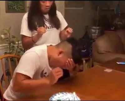 HMC while I great him happy birthday...