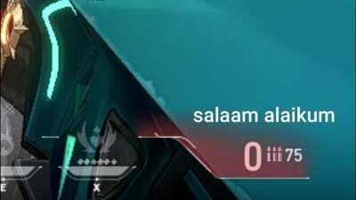Valorant salam alaikum moment