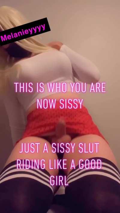 What should this sissy do next?