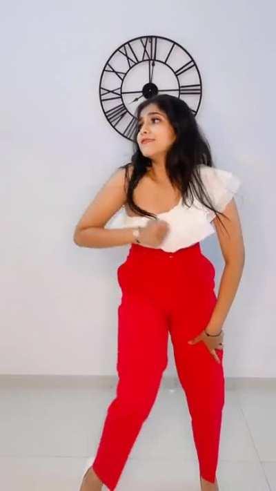 Prachi Kadam - Red and White Video
