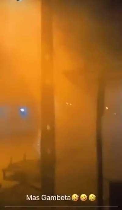 Gambeta sure has an impressive fireworks display.