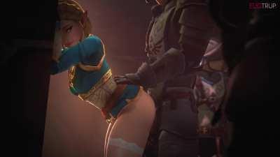 Zelda getting fucked (Fugtrup)