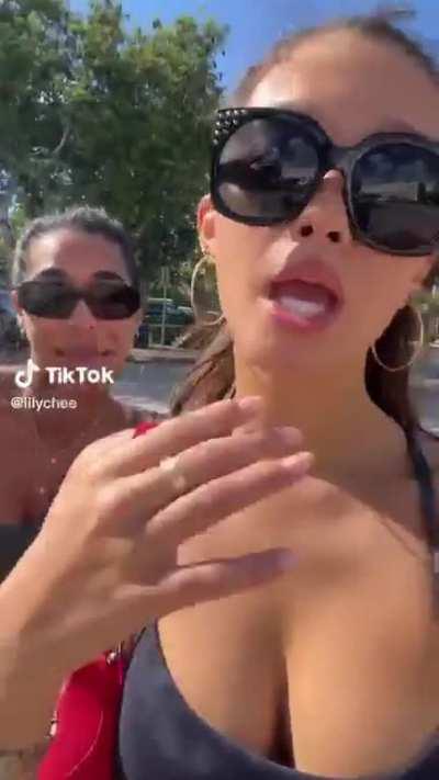 lily chee in sports outfit