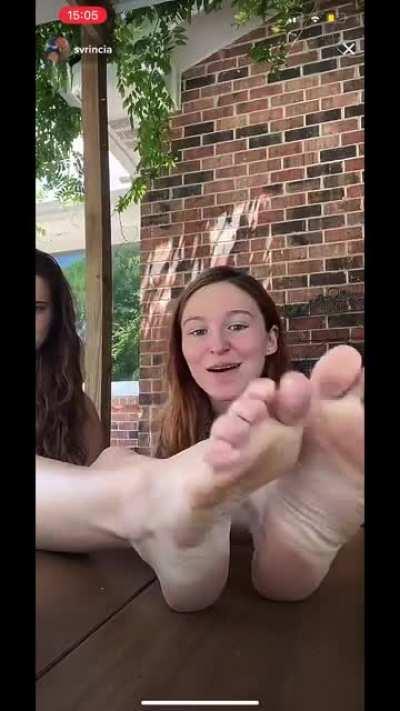 TikTok feet