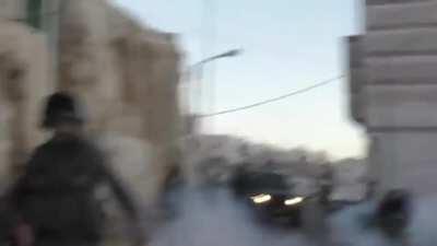 Shocking Footage Showing Israeli Police Pushing Disabled Palestinian Out Of Wheelchair