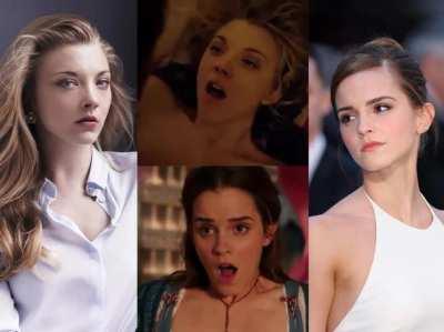 Natalie Dormer e Emma Watson