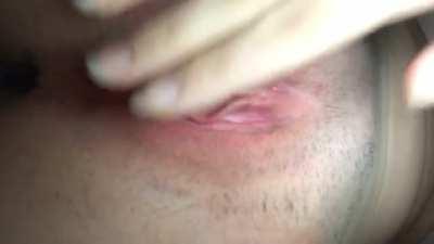 My pussy is wet from rubbing it so much. ;)