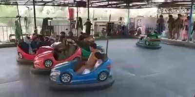 Taliban have fun at an amusement park after taking over Kabul