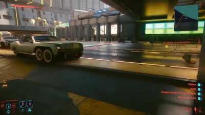 [Cyberpunk 2077] Platform 9 3⁄4 from Harry Potter