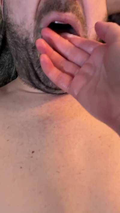 Part 2 of my ruined orgasm in my cage: She made me clean up