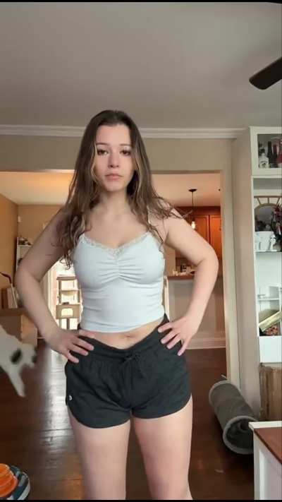 Legs and a lil cleavage at the end