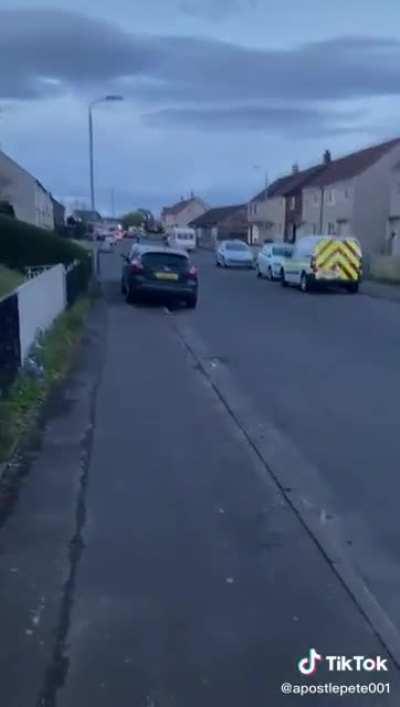 Out on a sunday morning cruise