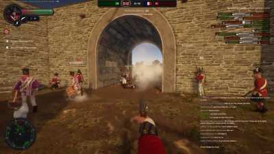 THE FORT'S OURS LADS