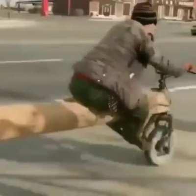 Russian homemade motorcycle?