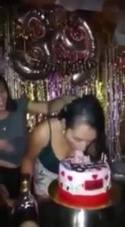 I was told this belongs here: Birthday cake with a surprise :)