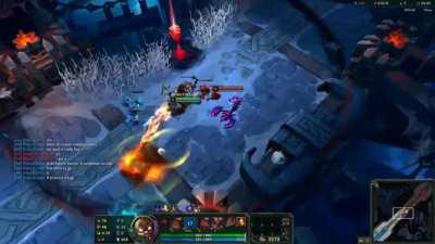 Skarner's ultimate ignores unstoppability (displacement immunity)