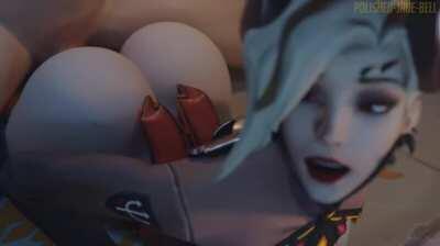 Devil Mercy proneboned (polished-jade-bell, Volkor) [Overwatch]