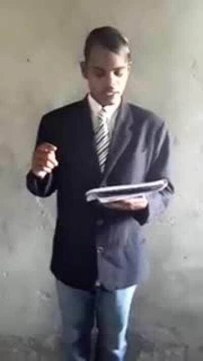 Fiquei até sem palavras.