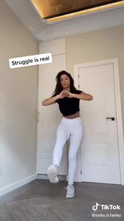 She’s fit and work hard for it 💪