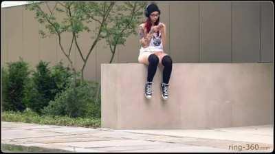 Ass out in public for anyone to see