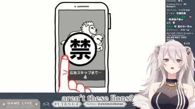 Botan reading the mood (?)