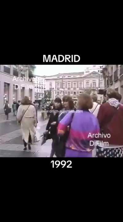 Madrid en 1992