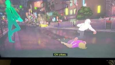 Hitmonkey makes a meat crayon