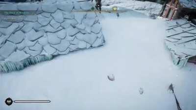 I don't recommend cliff jumping in Jotunheim....