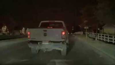 Maybe he didn’t see me?