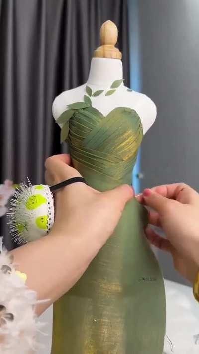 How to design a stylish dress  at home