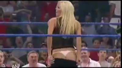 Torrie Wilson Showing her Thong