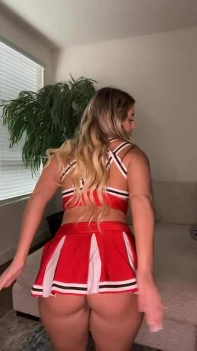 Can I show you what’s under my cheer outfit 😋