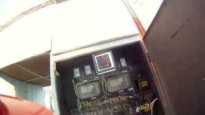 WCGW flipping the wrong lever on an electrical box