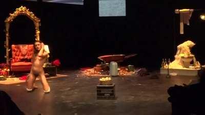 Student performer at Yale