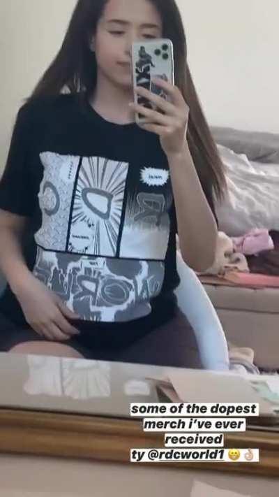 Thighs and hips in biker shorts