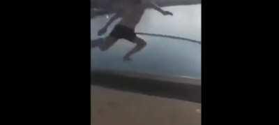 What could go wrong with jumping over a chain