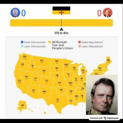 In a surprising turn of events, Chadlimir Romanov wins the US election