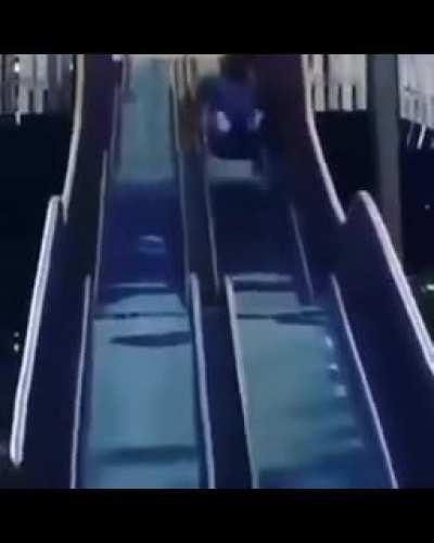 underestimating a slides speed