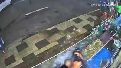 A typical day at the seafood market. Nsfw