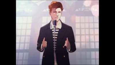 Rick Roll But It's Anime