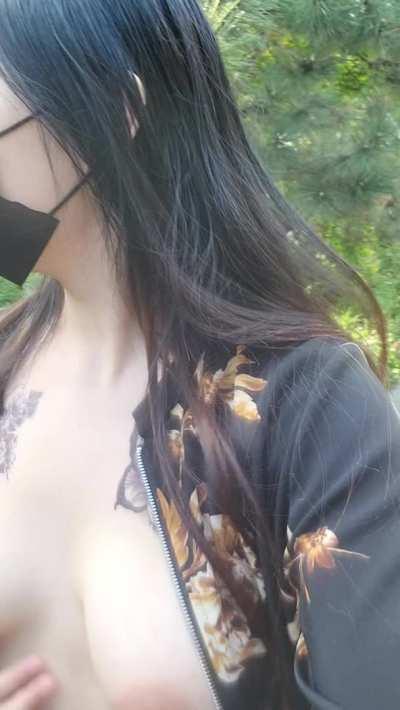 Take me on a date and I will let you finger me in public