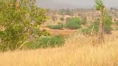 An IED was detonated by PDFs (anti-junta) right before the Myanmar army truck column in Natmauk Township, Magway Division, Myanmar. 22 February 2025