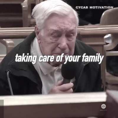 Yes this is exactly what US is about. Being a 92 year old and taking care of your son cause the government can't be bothered.