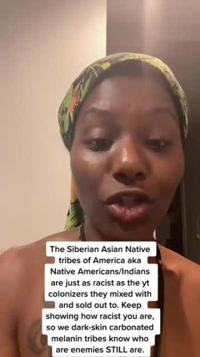 Indigenous people are racist