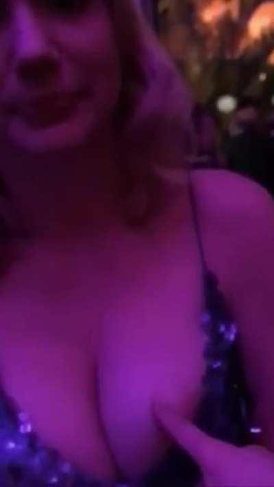 Erin Foster doing what we all wish we could