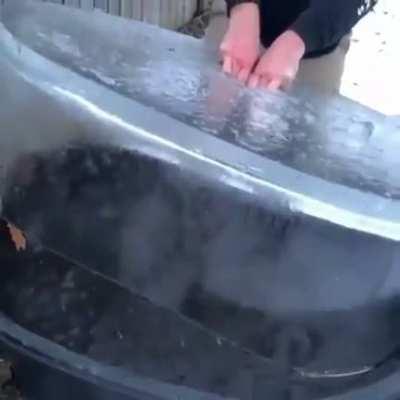 This big block of ice