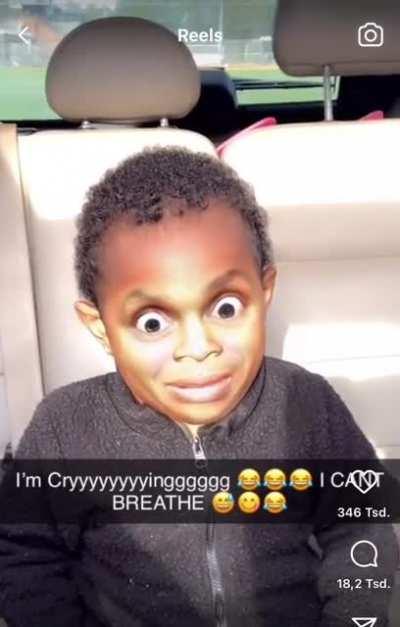 This is the best filter hahaha 😂